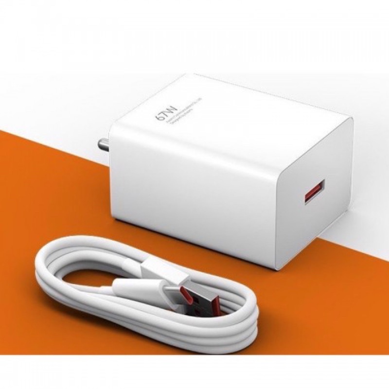 Bộ Sạc Nhanh Cóc và Cáp 6A Xiaomi Mi Redmi 67W Chuẩn Turbo Charging Có Hộp