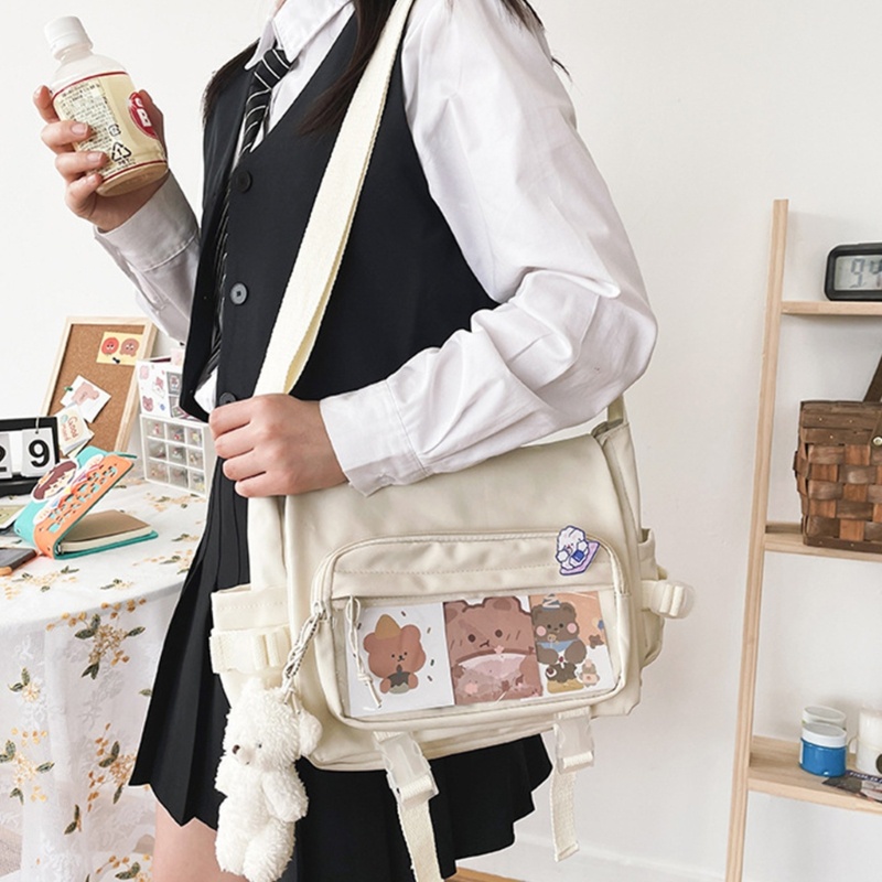 Túi Đeo Chéo Phong Cách Harajuku Cho Nữ