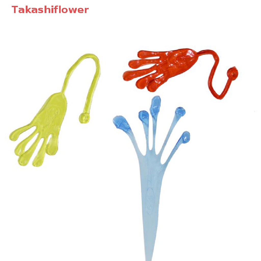 (Takashiflower) Set 4 Đồ Chơi Bàn Tay Bóp Đàn Hồi Làm Quà Tặng Cho Bé