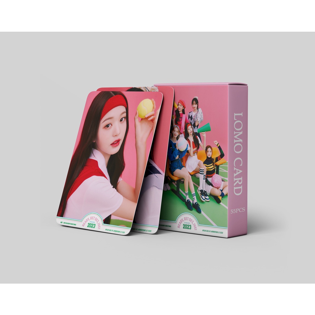IVE 2023 SEASON'S GREETINGS Photocard IVE Album Debet Eleven & Lovely Vocation & I‘VE SUMMER & LOVE DIVE  Lomo Card Postcard
