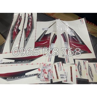 Tem exciter 135 2011 đỏ đen tem hãng