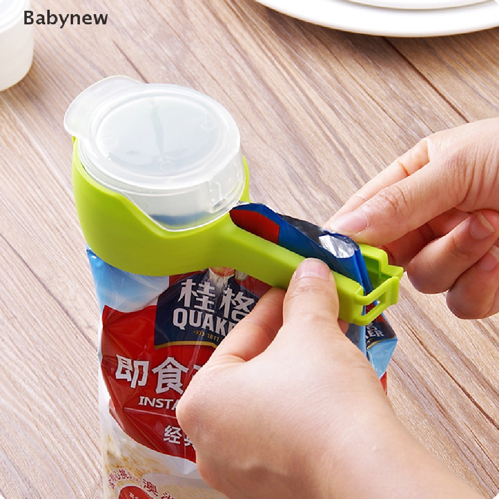 < Babynew > Kẹp Niêm Phong Túi Thức Ăn Bằng Nhựa Giúp Bảo Quản Thực Phẩm Tươi Mới Dùng Khi Đi Du Lịch / Nhà Bếp Đang Bán Chạy