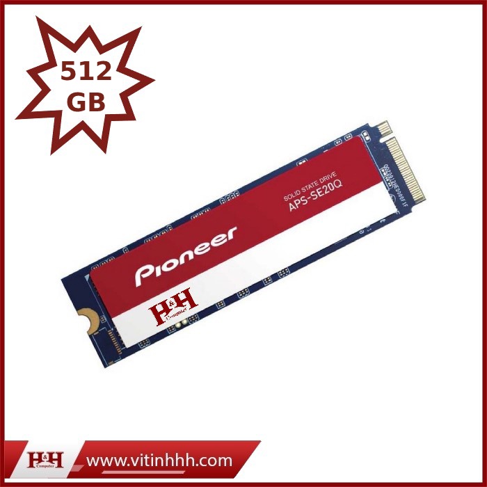 Ổ Cứng SSD PIONEER 512GB M2 NVME - New100%, BH36T