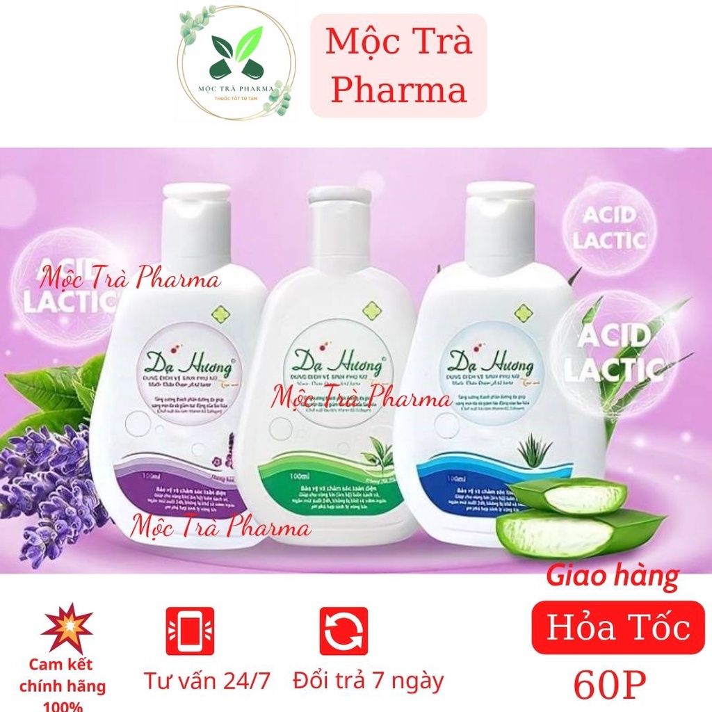Dung dịch vệ sinh phụ nữ Dạ Hương( Lô Hội) Chai 100ml