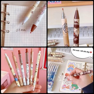 Bút Bi Mực Xanh Xóa Được