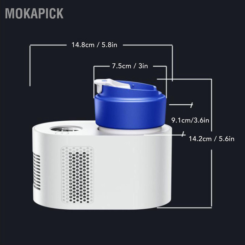 Cốc làm ấm lạnh nhanh thông minh cà phê gia đình để mát Sưởi Mokapick