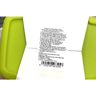 Set 2 hộp bảo quản thực phẩm P&Q LocknLock 800ml