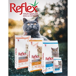 Thức ăn hạt khô cho mèo lớn, mèo con Reflex gói lẻ 1kg