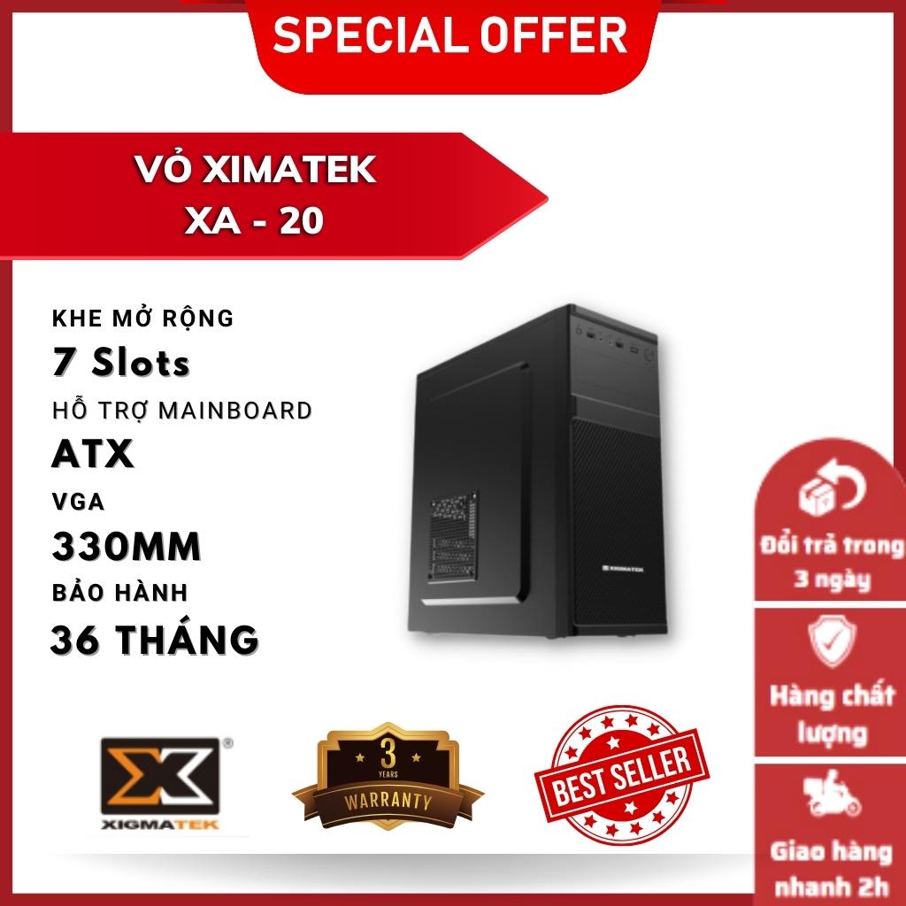 Vỏ máy tính( vỏ case) Xigmatek XA-20 (ATX) - Vỏ case văn phòng - Chính hãng