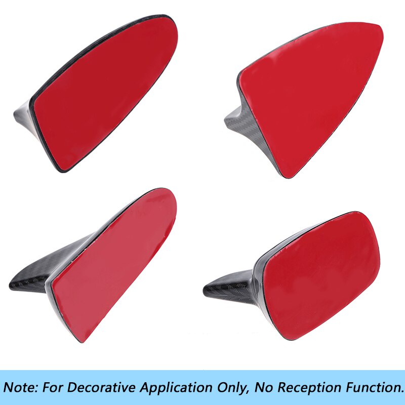 Ăng Ten Vây Cá Mập Bằng Sợi Carbon Trang Trí Nóc Xe Hơi BMW Renault