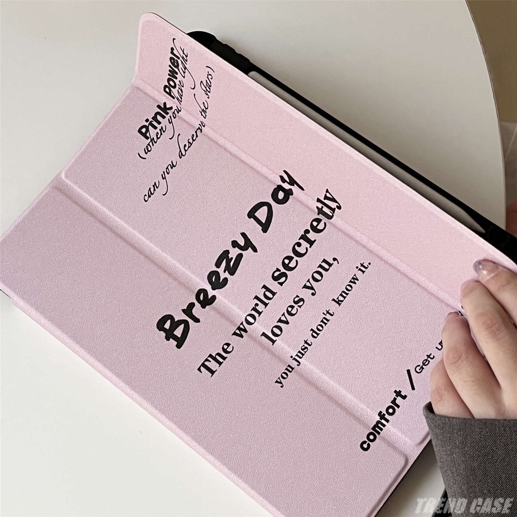 Bao Da Máy Tính Bảng Có Ngăn Đựng Bút Cho ipad air 4 air 5 2022 2018 9.7 air 2 / 1 air 3 Pro 10.5 11 2021 ipad 10.2 7 / 8 / 9th ipad air 5