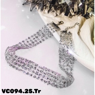vòng cổ choker đính đá