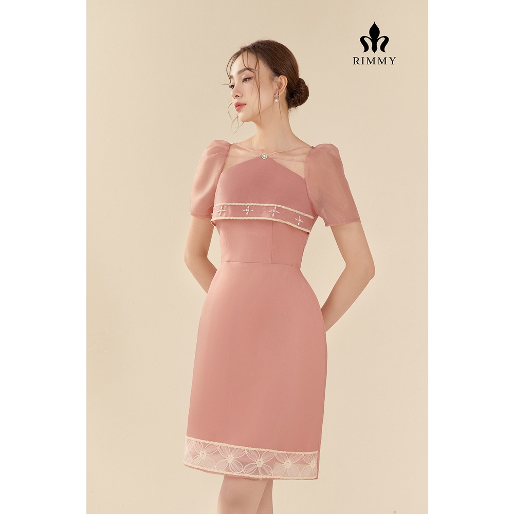 Đầm dự tiêc Kaylin Dress Rimmy thiết kế cổ cách điệu phối dây thanh thoát