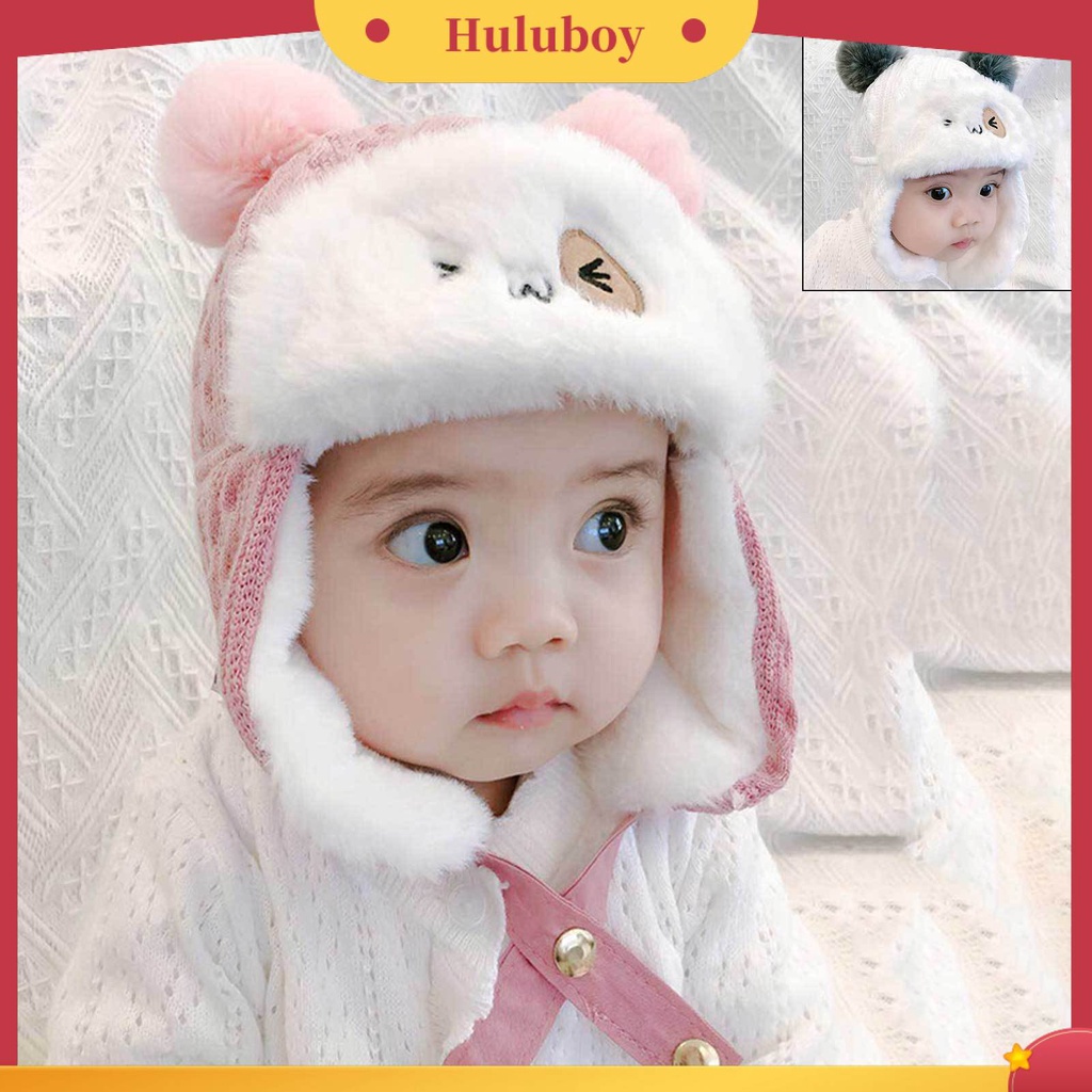 Mũ Giữ Ấm Tai Chất Liệu Cotton Cho Bé