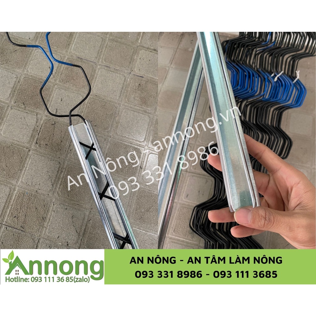 Combo 20 mét Nẹp Ziczac Nhà Kính