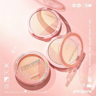 Phấn Bắt Sáng Peripera Ink V-Highlighter Tone Màu 1 2