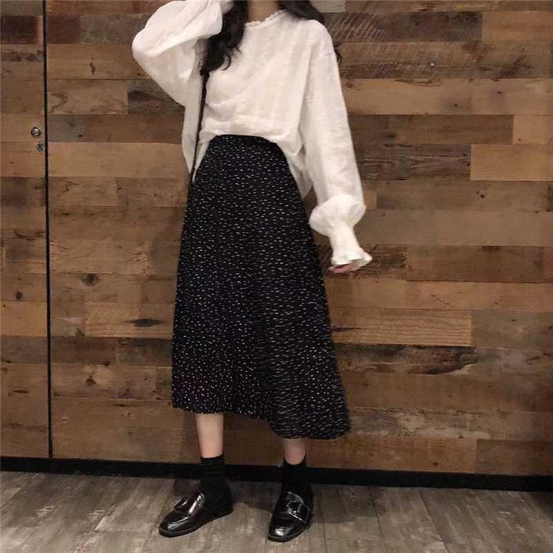 Áo Sơ Mi Dài Tay Màu Sắc Trơn Phối Ren Phong Cách Phương Tây
