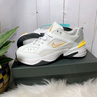 Giày sneaker nam nữ tăng chiều cao m2k tekno chuẩn nhẹ êm bền da thật 699