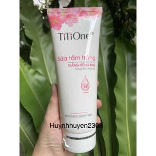 Sữa tắm trắng TiTiOne trắng hồng nhẹ_200g.