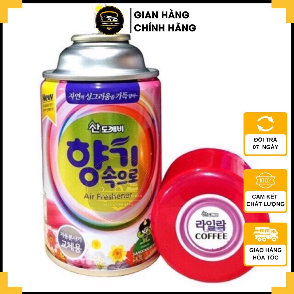 Lọ xịt khử mùi đa năng dùng cho xe ô tô, văn phòng, phòng ngủ- nước hoa ô tô