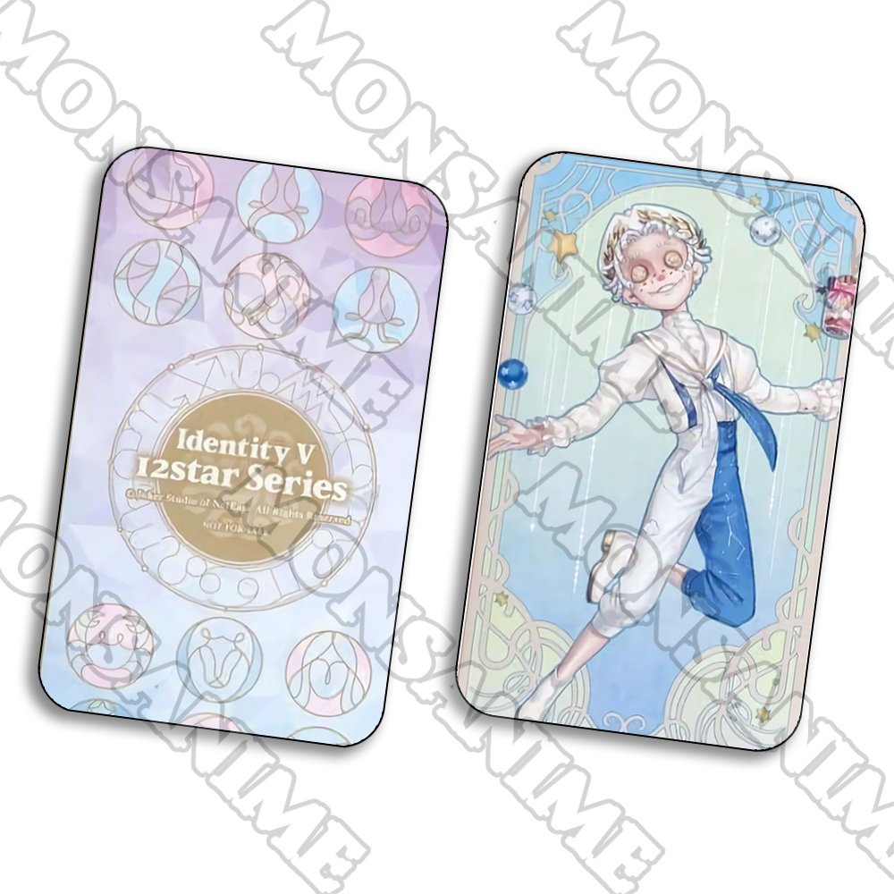 Ảnh card bo góc in hình IDENTITY V ver 12 CUNG HOÀNG ĐẠO thẻ bo viền 5*8cm anime chibi game 1 tấm