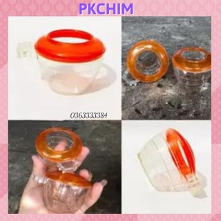 Cóng chim chào mào cóng chim khuyên cóng nhựa Cóng họa mi Pkchim phụ kiện chim cảnh