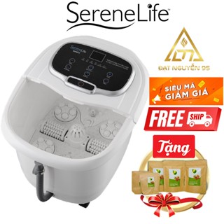 Bồn máy chậu ngâm chân massage cao cấp con lăn tự động SereneLife SL12