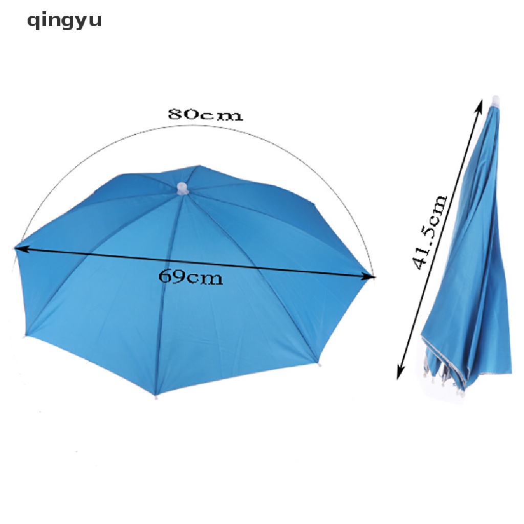 1 Dù Đội Đầu Có Thể Gấp Lại Để Đi Câu Cá Đi Cắm Trại Tiện Dụng