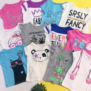 Áo thun bé gái cotton mềm,mỏng,nhẹ hàng xuất dư xịn/Áo thun cộc tay chất cotton xuất dư bé gái