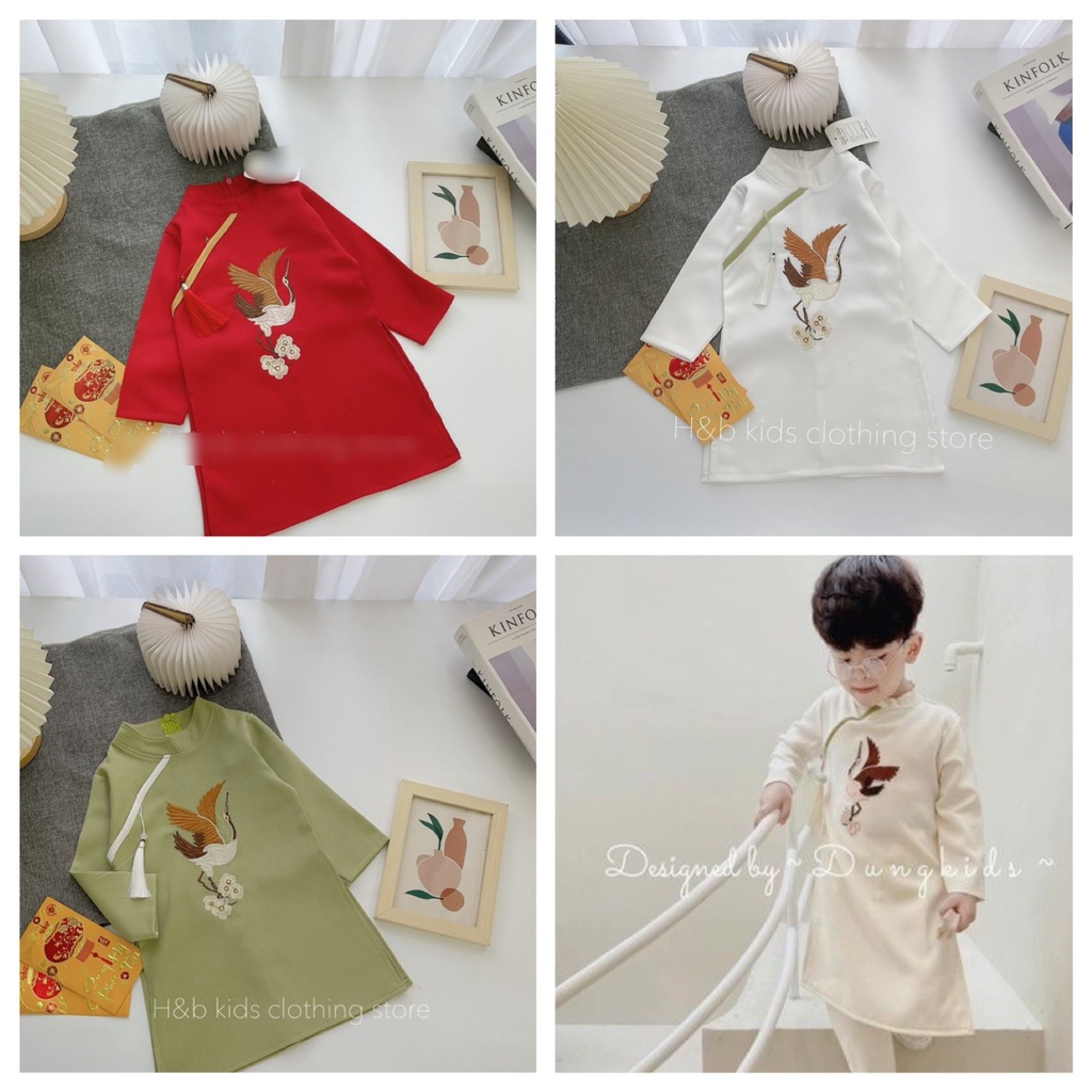 SALE ÁO DÀI BÉ TRAI SIZE 10-30KG(ADXT)