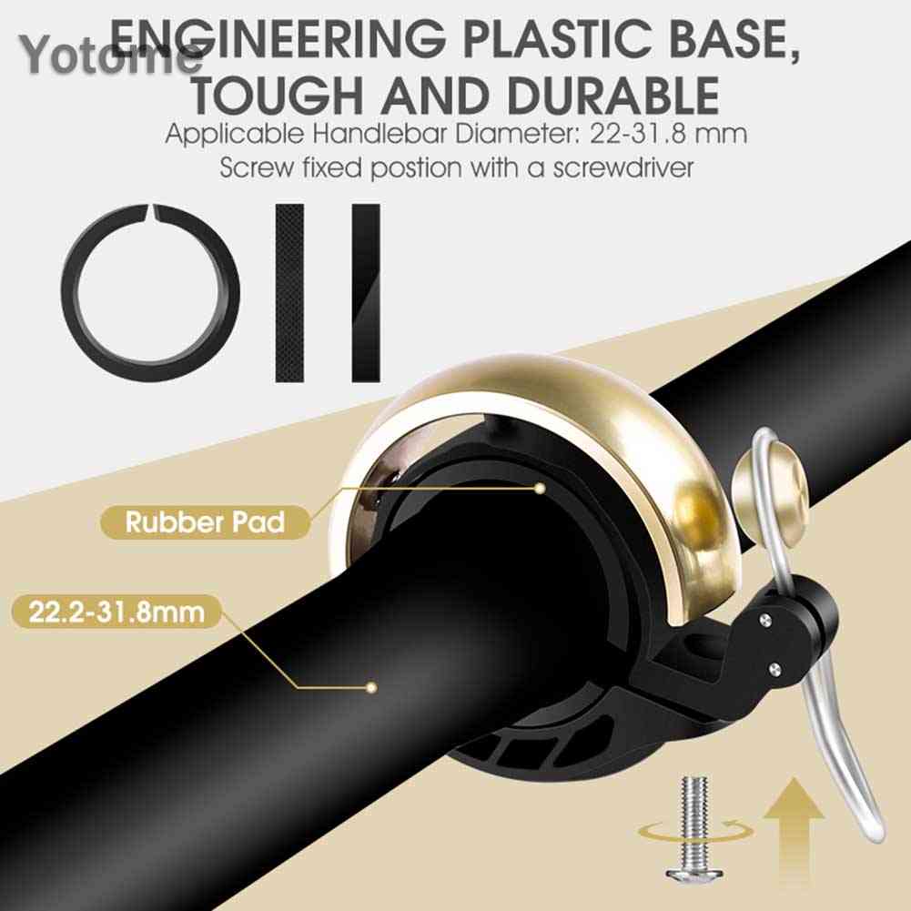 Mới Chuông Báo Động An Toàn Gắn Tay Lái Xe Đạp MTB