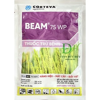 Beam 75wp gói 75g - vfc - bệnh đạo ôn, cháy lá, phấn trắng, sương mai