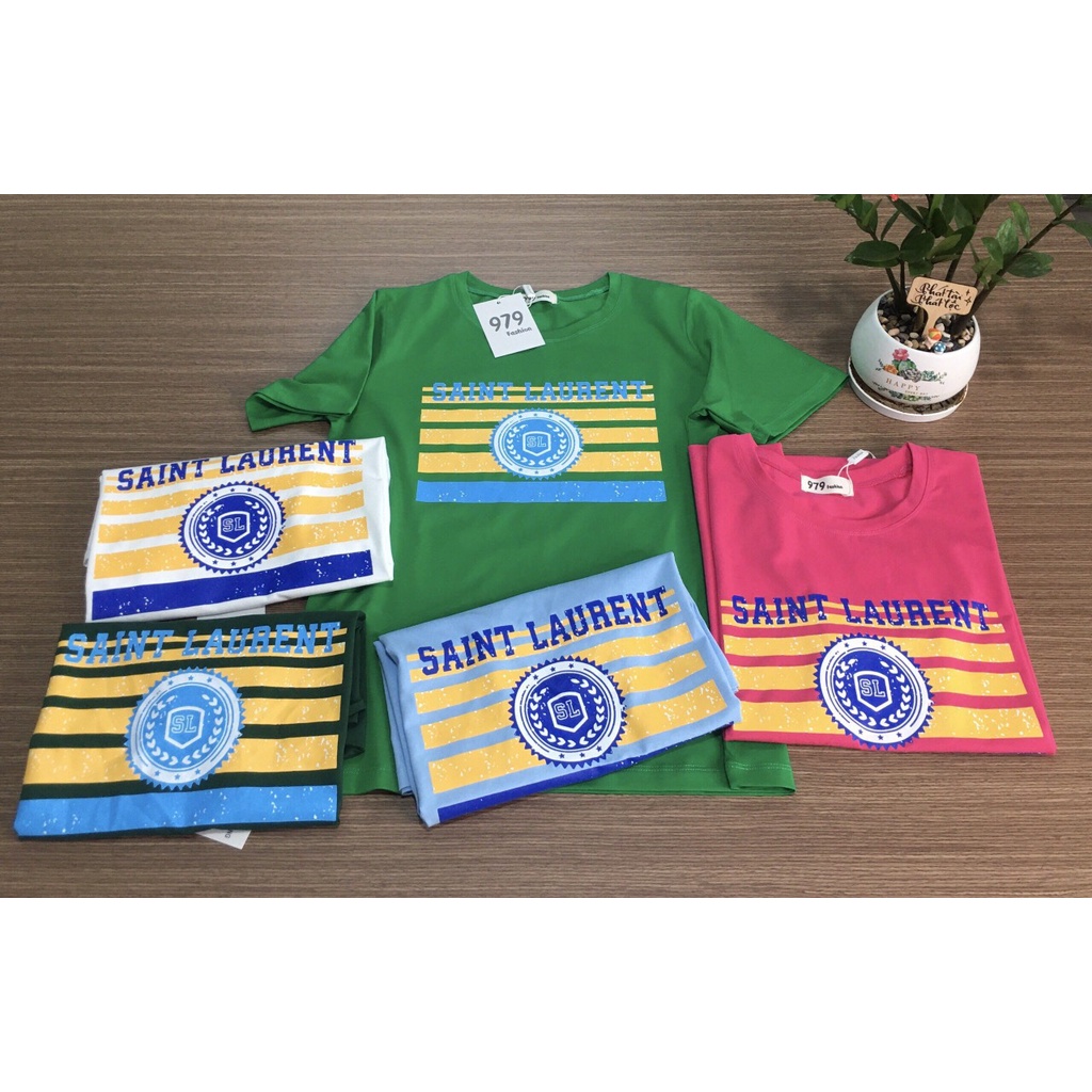 Áo thun nữ 979 phom vừa co giãn mịn mát [Mẫu LAU.RE.NT]