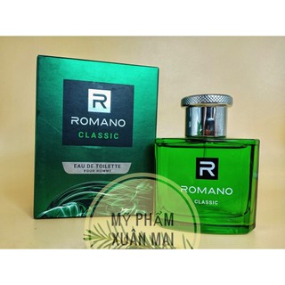 Chai nước hoa ROMANO XANH LÁ