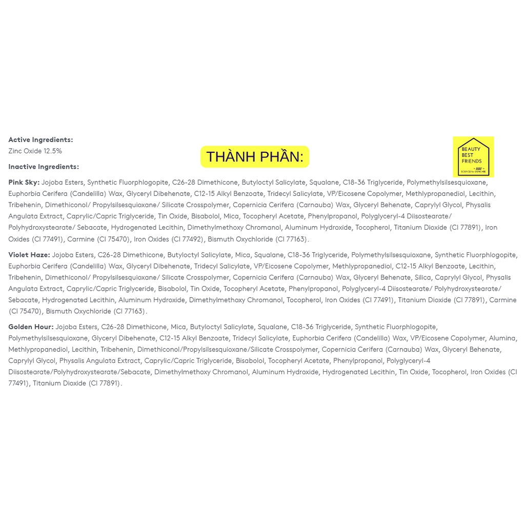 Son màu chống UV Colorescience Sunforgettable® Total Protection™ Color Balm SPF 50 PA++++ 9g