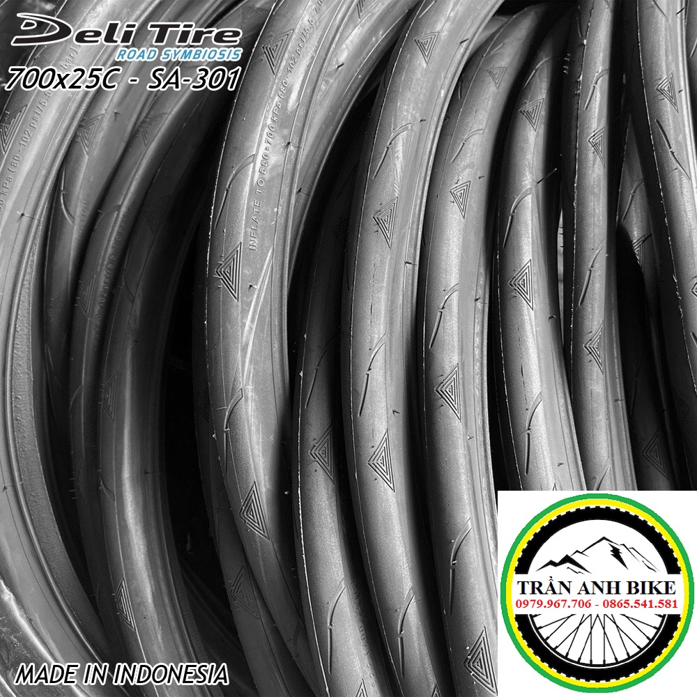 Lốp  xe đạp Deli Tire SA301 700x25C - 1 Chiếc