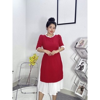 Set áo dài lụa Tết 2023 bigsize_saigon (55-90kg)kèm ảnh thật