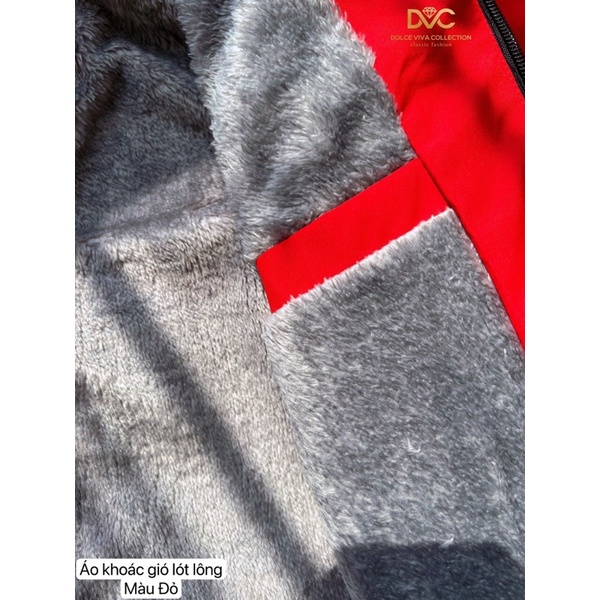 Áo khoác gió lót lông siêu ấm dành cho nam và nữ