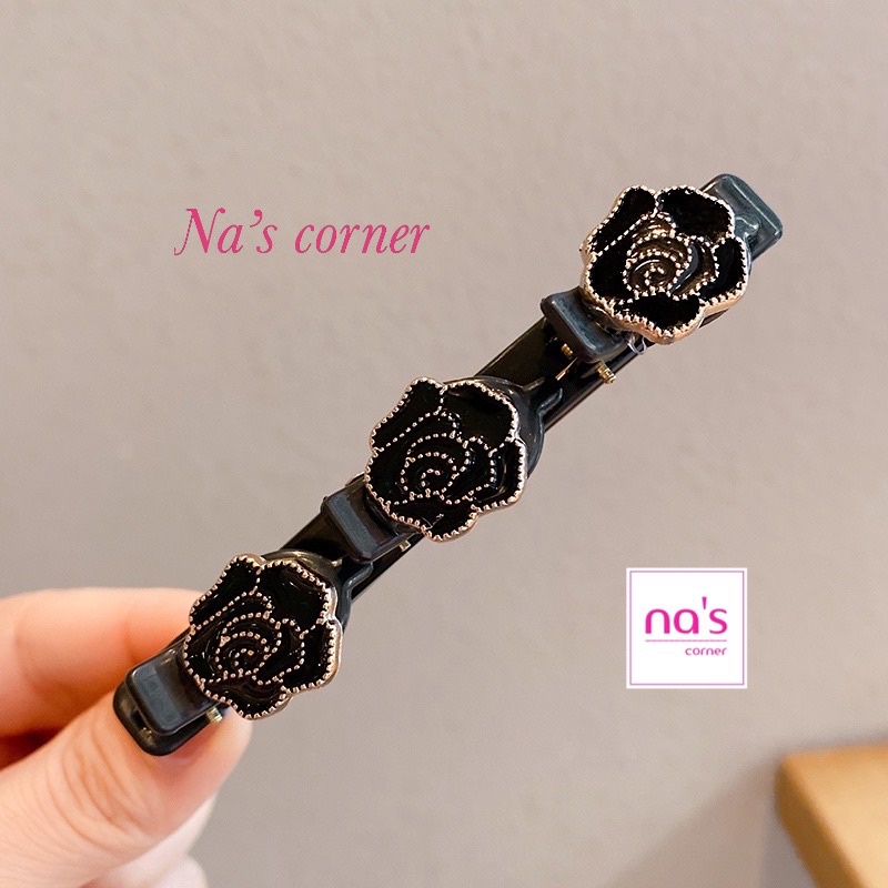 Kẹp Tóc Nơ Vải Nhung ,Bện Tóc Mái Phong Cách Hàn Quốc Xinh Xắn Dễ Thương Dành Cho Bé Gái