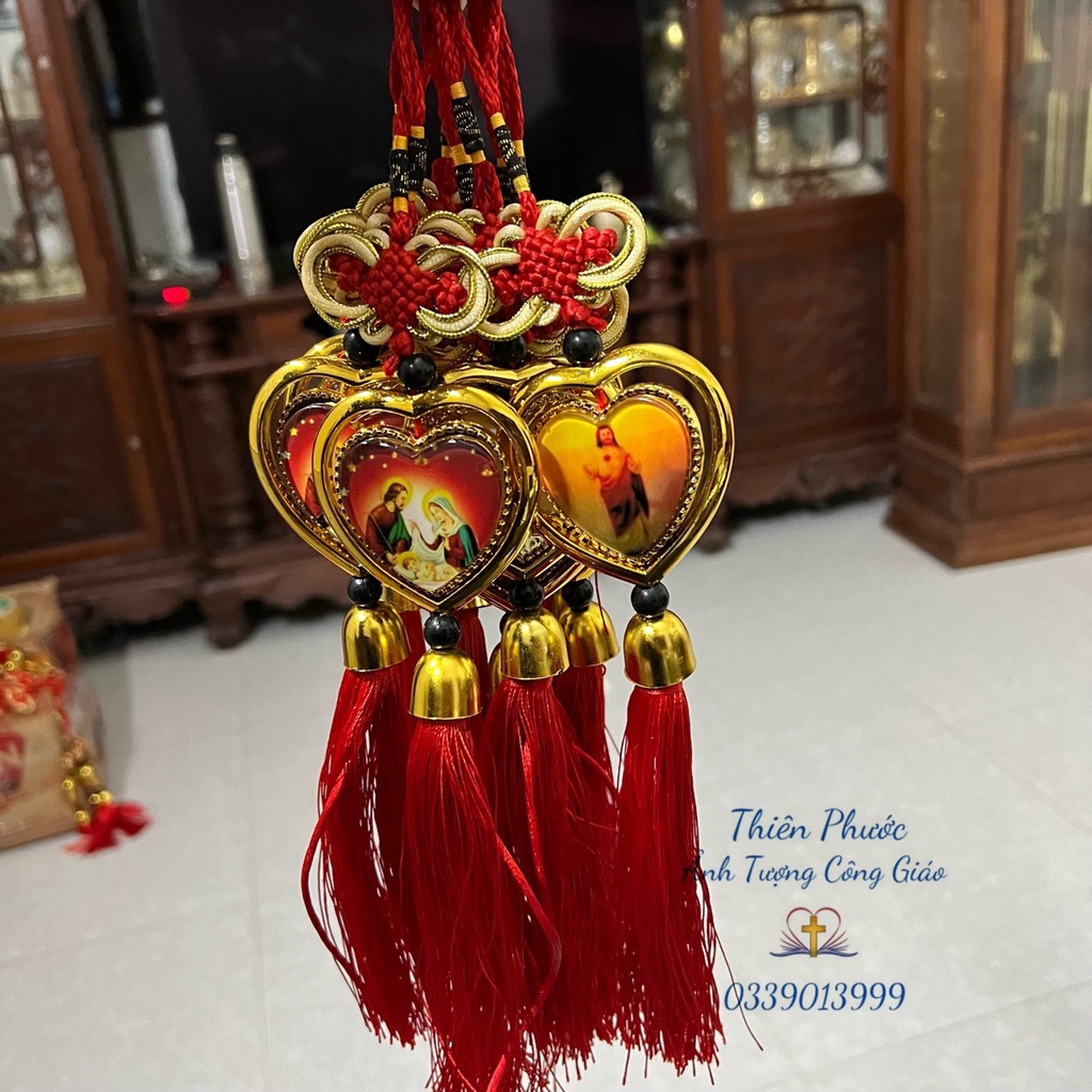 Dây Treo Trang Trí Xe Ô Tô Hình Chúa Jesus độc đáo