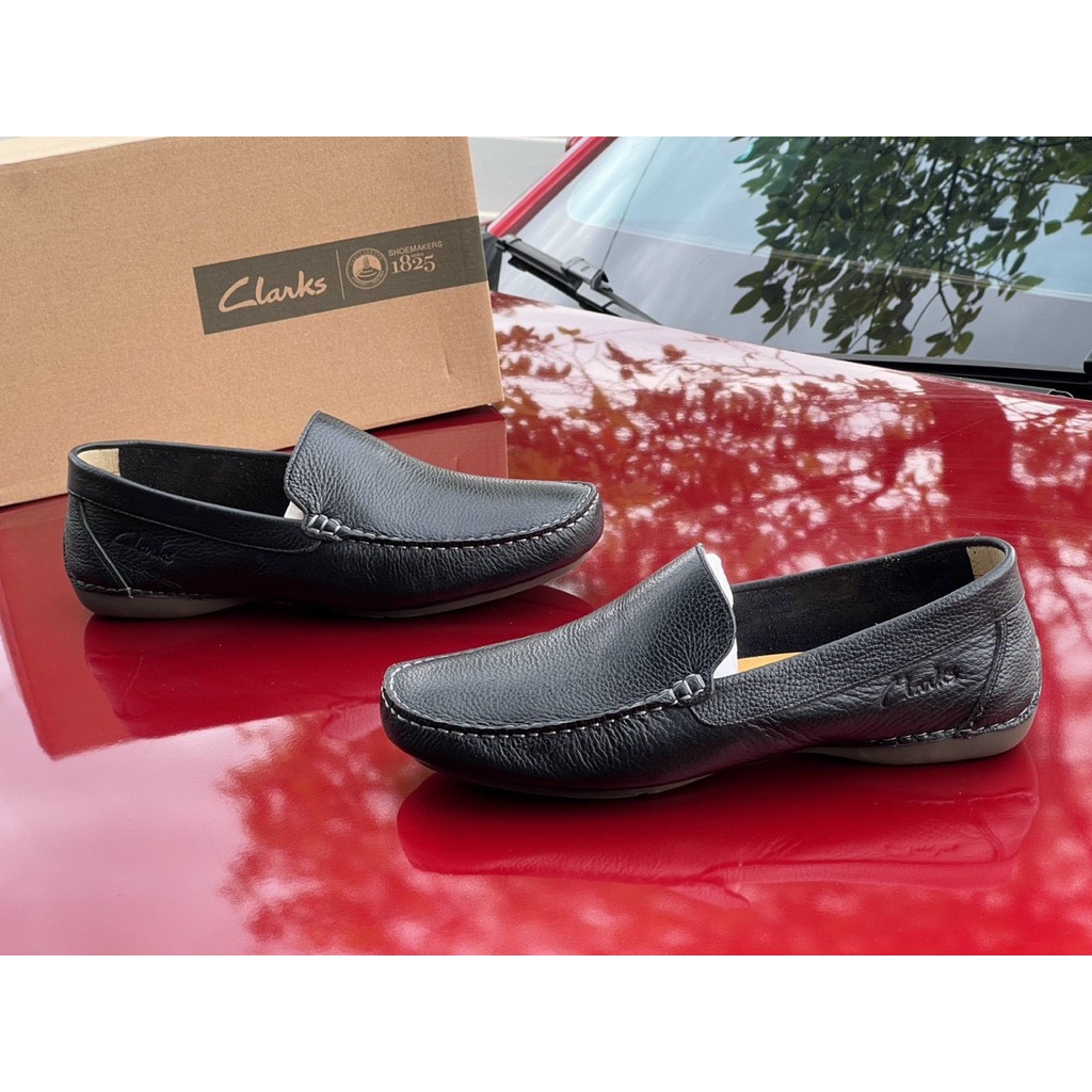 Giày mọi / lười Nam - Clark full box - da xịn / Size 40-45