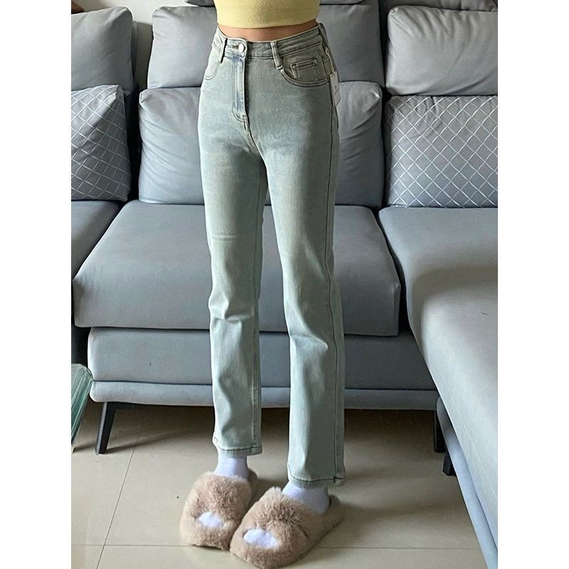 Quần jeans hack dáng màu xanh ( kèm ảnh thật khách feedback) | BigBuy360 - bigbuy360.vn