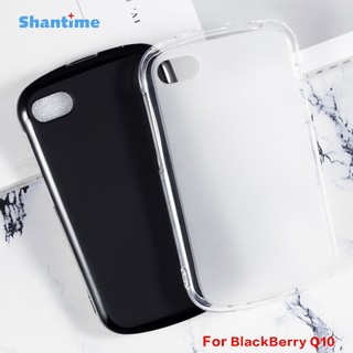 [Ảnh Thật] Ốp Lưng BlackBerry Q10 Silicon Dẻo Nhám Mờ