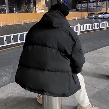 Áo Phao Lông Vũ BEIJIALE Dáng Xuông Cho Nam Nữ