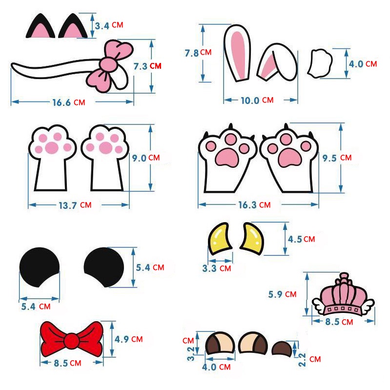 Logo Dán Trang Trí Xe Hơi Sáng Tạo Dễ Thương