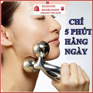 Cây lăn massage mặt và body 3d giúp thon gọn nâng cơ mặt
