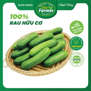 Dưa chuột bao tử tiêu chuẩn VietGAP (Khay 300gr ship hỏa tốc 1 giờ)
