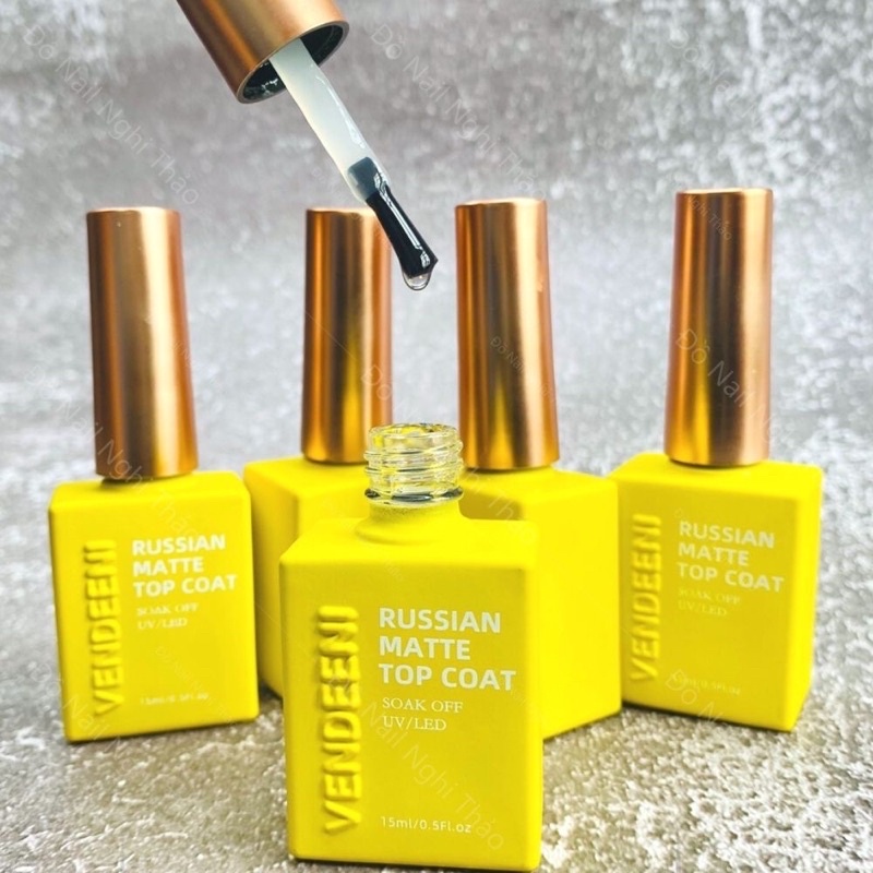 Top lỳ không lem,top nhám 15ml Vendeeni