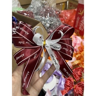 Set 10 nơ trang trí giỏ quà