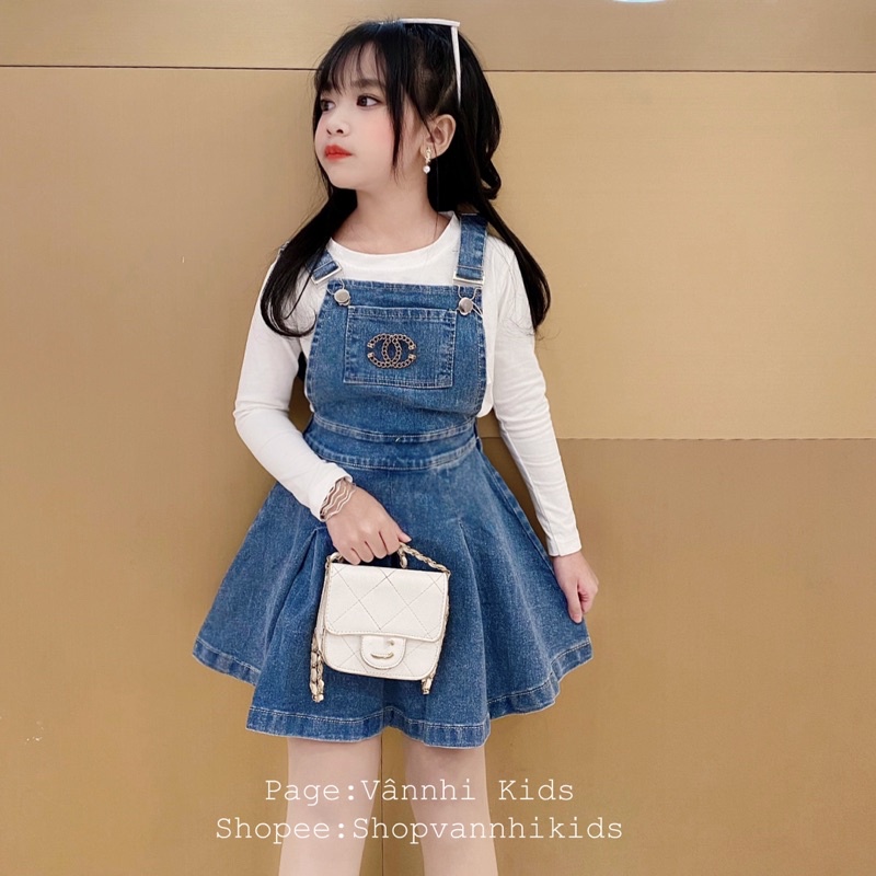 Set yếm bò chất lừ cho bé diện Thu Đông 16kg-42kg
